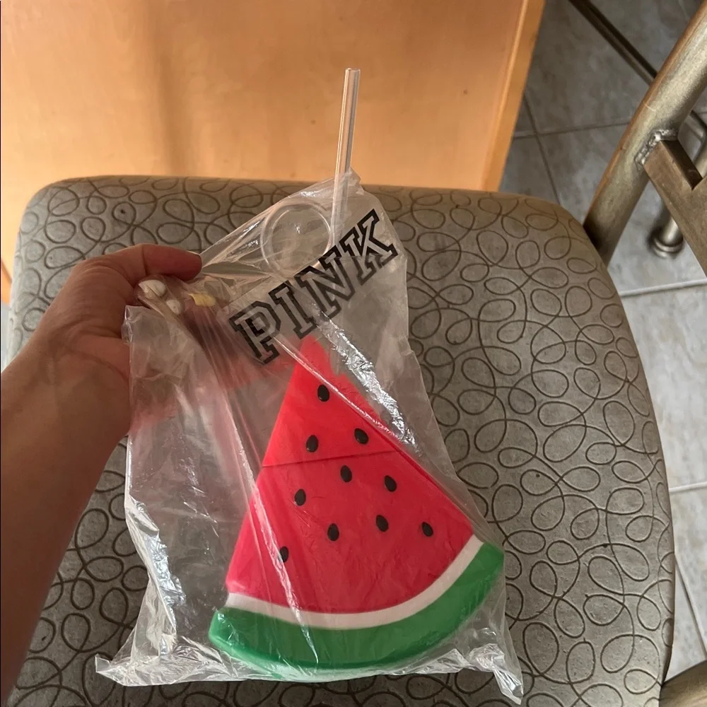 PINK Victoria's Secret Watermelon Slice Cup